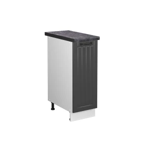 Apotekerskab Fame-Line Antracit landhus 30 cm , BP Antracit Vicco