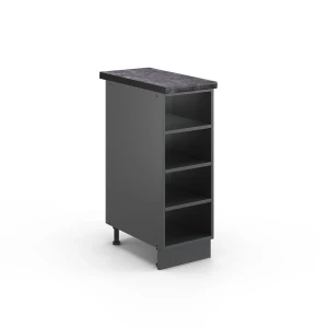 Køkkenreol Fame-Line Antracit 30 cm , BP Antracit Vicco