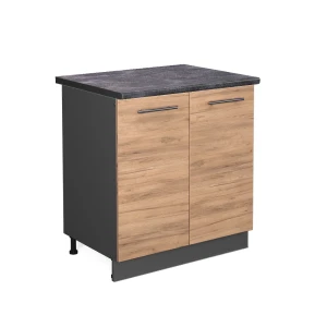 Vaskeskab Fame-Line Gold power oak 80 cm , BP Antracit Vicco