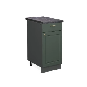 Szafka dolna do kuchni Fame-Line Green Gold Country 40 cm , BP Antracyt Vicco