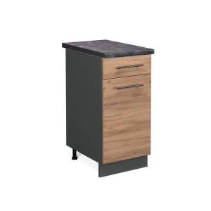 Køkkenskab Fame-Line Gold power oak 40 cm , BP Antracit Vicco