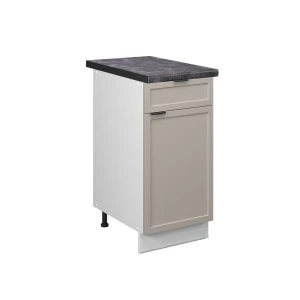 Køkkenskab Fame-Line GråBeige 40 cm , BP Antracit Vicco