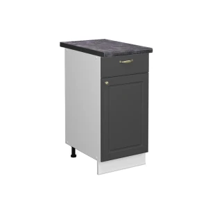 Køkkenskab Fame-Line Antracit-guld 40 cm , BP Antracit Vicco