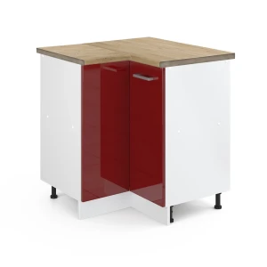 Hjørneskab R-Line Rød højglans 75.6 cm , BP Eg Vicco