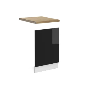Frontplade R-Line Sort højglans 45 cm , BP Eg Vicco