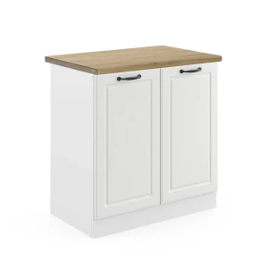 Vaskeskab R-Line Hvid landhus 80 cm , BP Eg Vicco