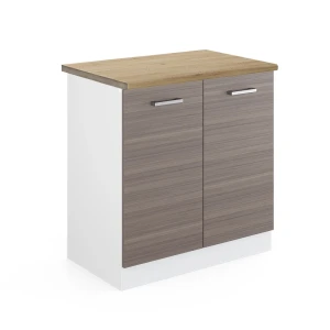 Vaskeskab R-Line Ædel grå 80 cm , BP Eg Vicco