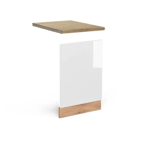 Frontplade R-Line Hvid højglans 45 cm , BP Eg Vicco