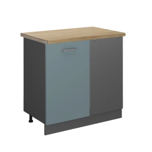 Hjørneskab R-Line Blågrå 86 cm , BP Eg Vicco
