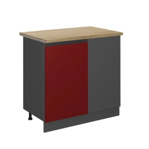 Hjørneskab R-Line Rød 86 cm , BP Eg Vicco