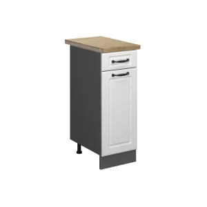 Szafka dolna do kuchni R-Line Biały domek wiejski 30 cm , BP Dąb Vicco