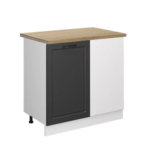 Hjørneskab R-Line Antracit landhus 86 cm , BP Eg Vicco