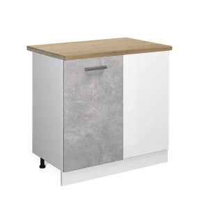 Hjørneskab R-Line Beton 86 cm , BP Eg Vicco