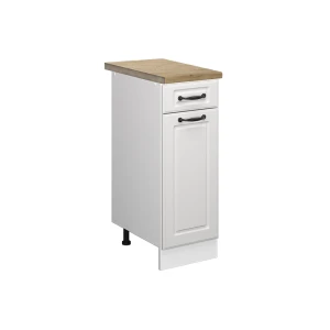 Køkkenskab R-Line Hvid landhus 30 cm , BP Eg Vicco