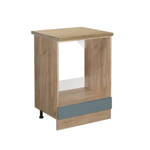 Szafka kuchenna R-Line Niebiesko-szary 60 cm , BP Dąb Vicco