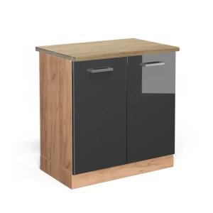 Vaskeskab R-Line Antracit højglans 80 cm , BP Eg Vicco