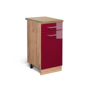 Keittiön alakaappi R-Line Загрузка... 40 cm , AP Oak Vicco