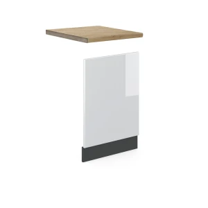 Panel przedni R-Line Biały wysoki połysk 45 cm , BP Dąb Vicco