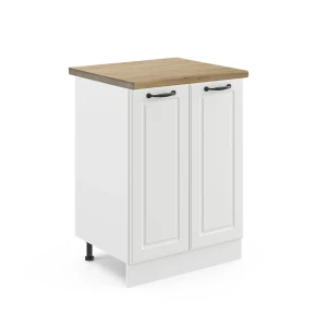 Køkkenskab R-Line Hvid landhus 60 cm , BP Eg Vicco
