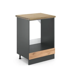 Komfurindbygningsskab R-Line Gold power oak 60 cm , BP Eg Vicco