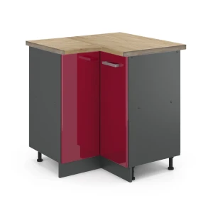 Hjørneskab R-Line Rød højglans 75.6 cm , BP Eg Vicco