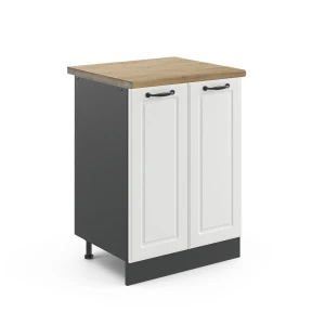 Køkkenskab R-Line Hvid landhus 60 cm , BP Eg Vicco