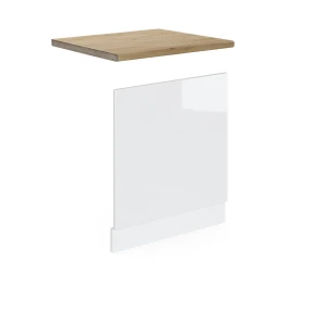Frontplade R-Line Hvid højglans 60 cm , BP Eg Vicco