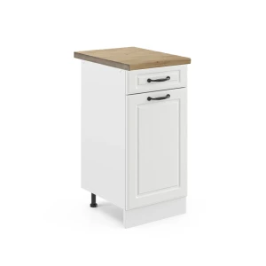 Køkkenskab R-Line Hvid landhus 40 cm , BP Eg Vicco