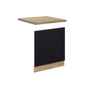 Frontplade Fame-Line Sort stribet 60 cm , BP Eg Vicco