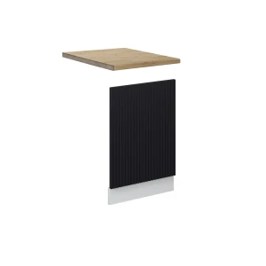 Frontplade Fame-Line Sort stribet 45 cm , BP Eg Vicco