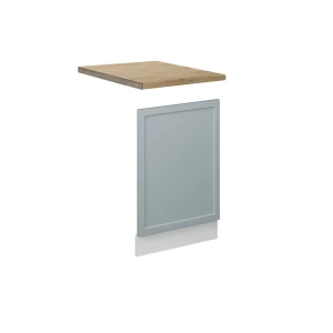 Panel przedni Fame-Line Jasnoniebiesko-szary 45 cm , BP Dąb Vicco