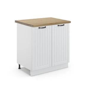 Vaskeskab Fame-Line Hvid landhus 80 cm , BP Eg Vicco