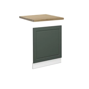 Predný panel Fame-Line Zelený a zlatý vidiecky dom 60 cm , AP Oak Vicco