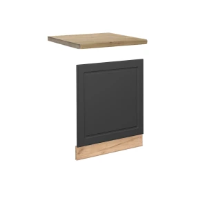 Frontplade Fame-Line Antracit-guld 60 cm , BP Eg Vicco
