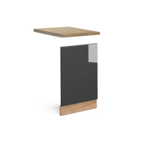 Frontplade Fame-Line Antracit højglans 45 cm , BP Eg Vicco