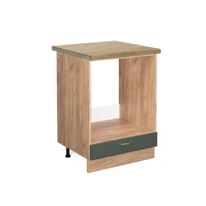 Komfurindbygningsskab Fame-Line Grøn guld Country 60 cm , BP Eg Vicco