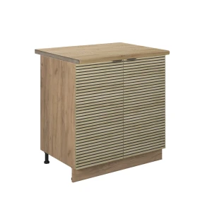 Vaskeskab Fame-Line Panel i eg 80 cm , BP Eg Vicco