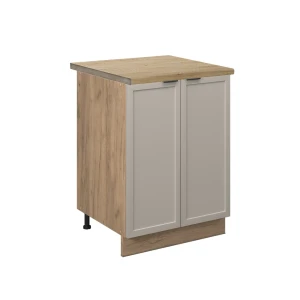 Køkkenskab Fame-Line GråBeige 60 cm , BP Eg Vicco