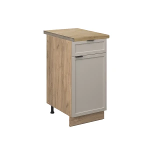Køkkenskab Fame-Line GråBeige 40 cm , BP Eg Vicco