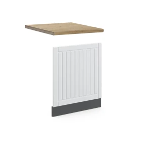 Frontplade Fame-Line Hvid landhus 60 cm , BP Eg Vicco