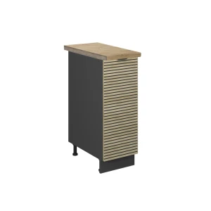 Apotekerskab Fame-Line Panel i eg 30 cm , BP Eg Vicco