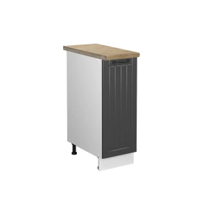 Apotekerskab Fame-Line Antracit landhus 30 cm , BP Eg Vicco