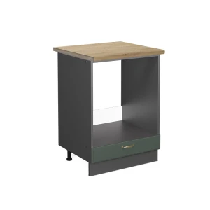 Komfurindbygningsskab Fame-Line Grøn guld Country 60 cm , BP Eg Vicco