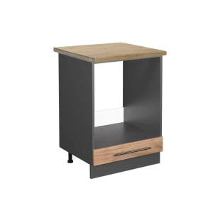 Komfurindbygningsskab Fame-Line Gold power oak 60 cm , BP Eg Vicco