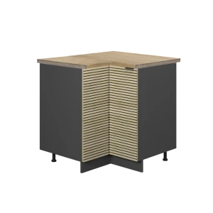 Hjørneskab Fame-Line Panel i eg 80.5 cm , BP Eg Vicco