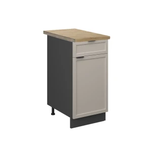 Køkkenskab Fame-Line GråBeige 40 cm , BP Eg Vicco
