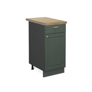 Kuchynská spodná skrinka Fame-Line Zelený a zlatý vidiecky dom 40 cm , AP Oak Vicco