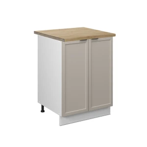 Køkkenskab Fame-Line GråBeige 60 cm , BP Eg Vicco