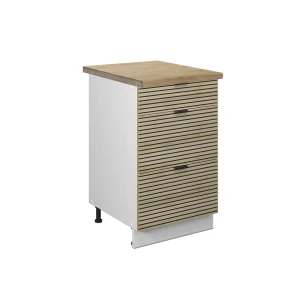 Køkkenskab Fame-Line Panel i eg 50 cm , AP Goldkraft Vicco