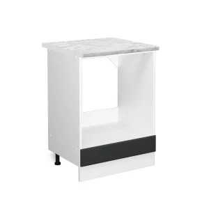 Szafka kuchenna R-Line Antracytowy domek wiejski 60 cm , BP Marmur Vicco